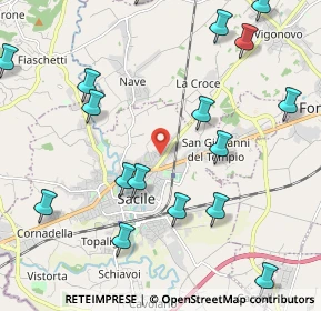 Mappa Via Eugenio Curiel, 33077 Sacile PN, Italia (2.8765)