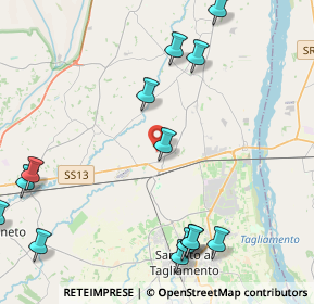 Mappa Via Trieste, 33072 Casarsa della Delizia PN, Italia (5.925)