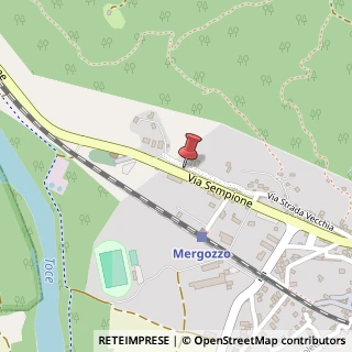 Mappa Via Strada Vecchia,  74, 28802 Mergozzo, Verbano-Cusio-Ossola (Piemonte)