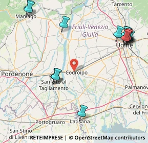 Mappa Via dei Gelsi, 33033 Codroipo UD, Italia (21.24313)