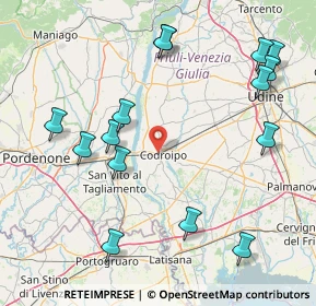 Mappa Via dei Gelsi, 33033 Codroipo UD, Italia (19.15733)
