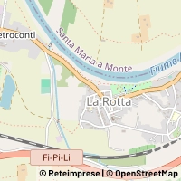 Kaart Pontedera