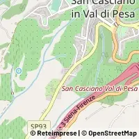 Map San Casciano in Val di Pesa