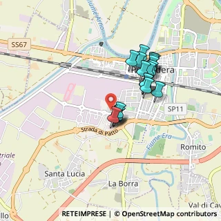 Mappa Via Caduti di Biella, 56025 Pontedera PI, Italia (0.7465)