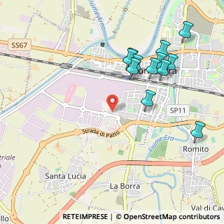 Mappa Via Caduti di Biella, 56025 Pontedera PI, Italia (1.11833)