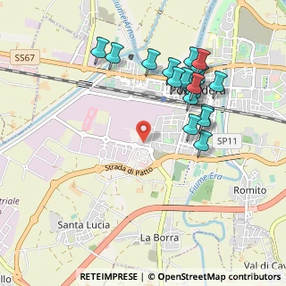 Mappa Via Caduti di Biella, 56025 Pontedera PI, Italia (1.0305)