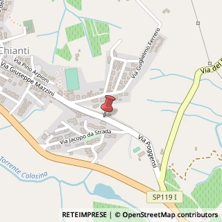 Mappa Via G. Mazzini, 136, 50027 Greve in Chianti, Firenze (Toscana)
