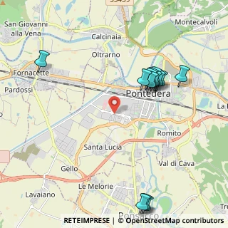 Mappa Via E. Mattei, 56025 Pontedera PI, Italia (2.41154)