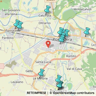 Mappa Via E. Mattei, 56025 Pontedera PI, Italia (2.77214)