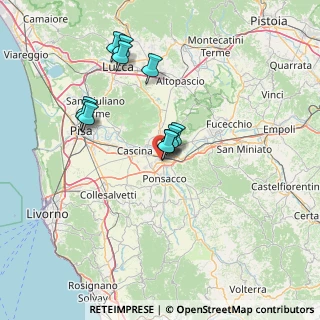 Mappa Via E. Mattei, 56025 Pontedera PI, Italia (13.23455)