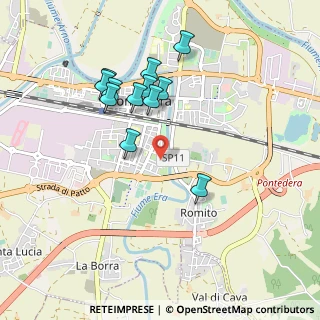 Mappa Piazza G. Falcone e P. Borsellino, 56025 Pontedera PI, Italia (0.90583)