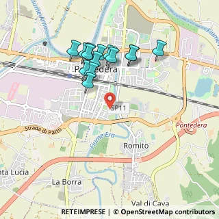 Mappa Piazza G. Falcone e P. Borsellino, 56025 Pontedera PI, Italia (0.92857)