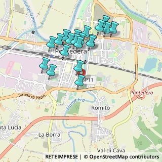 Mappa Piazza G. Falcone e P. Borsellino, 56025 Pontedera PI, Italia (0.966)