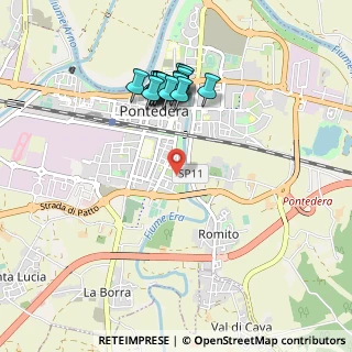 Mappa Piazza G. Falcone e P. Borsellino, 56025 Pontedera PI, Italia (0.91375)