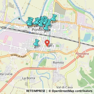 Mappa Piazza G. Falcone e P. Borsellino, 56025 Pontedera PI, Italia (1.01571)