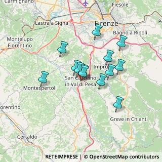 Mappa Piazza Giacomo Matteotti, 50026 San Casciano in Val di Pesa FI, Italia (5.67385)