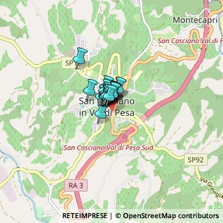 Mappa Piazza Giacomo Matteotti, 50026 San Casciano in Val di Pesa FI, Italia (0.2765)