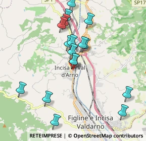 Mappa Viale G. Marconi, 50064 Figline e Incisa Valdarno FI, Italia (2.293)