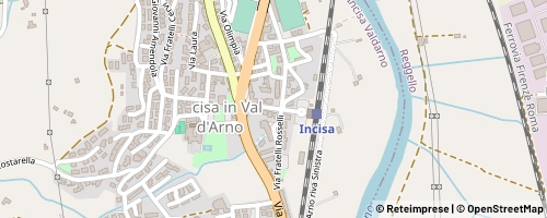 Mappa Figline Valdarno