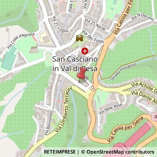 Mappa Viale Tommaso Corsini, 29, 50026 San Casciano in Val di Pesa, Firenze (Toscana)