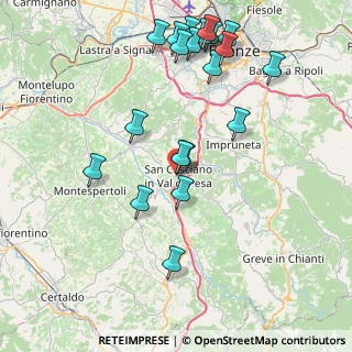 Mappa Borgo Sarchiani, 50026 San Casciano in Val di pesa FI, Italia (9.3205)