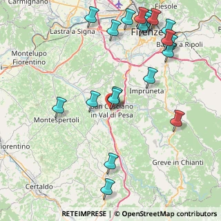 Mappa Borgata Sarchiani, 50026 San Casciano in Val di Pesa FI, Italia (10.5545)
