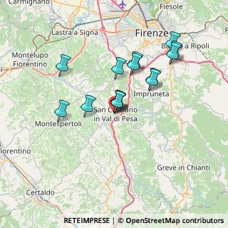 Mappa Borgo Sarchiani, 50026 San Casciano in Val di pesa FI, Italia (6.52)