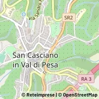 Kartta San Casciano in Val di Pesa