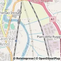 Hartă Reggello