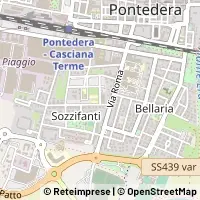 Map Pontedera