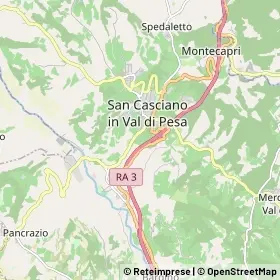 Mappa San Casciano in Val di Pesa