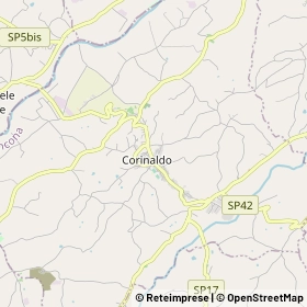 Mappa Corinaldo
