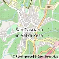 Karta San Casciano in Val di Pesa
