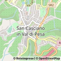 Kartta San Casciano in Val di Pesa