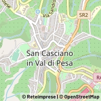 Map San Casciano in Val di Pesa