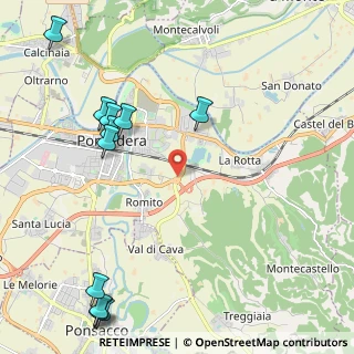 Mappa Variante del Tiro a Segno Nazionale, 56025 Pontedera PI, Italia (2.94364)