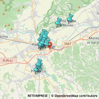 Mappa Variante del Tiro a Segno Nazionale, 56025 Pontedera PI, Italia (2.81214)