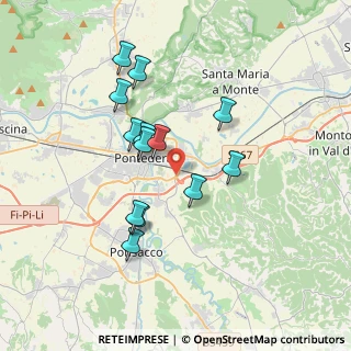 Mappa Variante del Tiro a Segno Nazionale, 56025 Pontedera PI, Italia (3.31308)