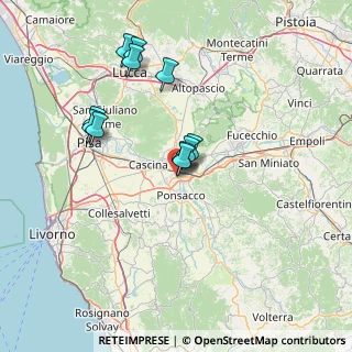 Mappa Via dell'Indotto, 56025 Pontedera PI, Italia (13.29818)