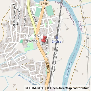 Mappa Piazza Ferruccio Parri, 2, 50064 Figline e Incisa Valdarno, Firenze (Toscana)