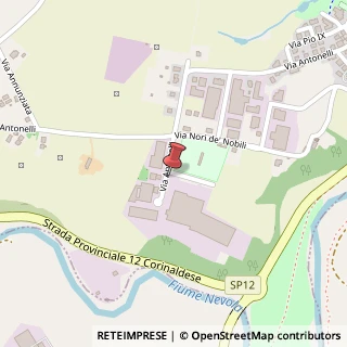Mappa Via Dell' Industria, 1, 60010 Ostra, Ancona (Marche)