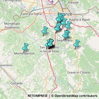 Mappa Parco Dante Tacci, 50026 San Casciano In Val di Pesa FI, Italia (5.3085)