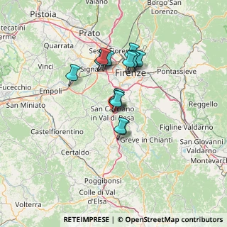 Mappa Via Salvo D'Acquisto, 50026 San Casciano In Val di Pesa FI, Italia (10.59933)