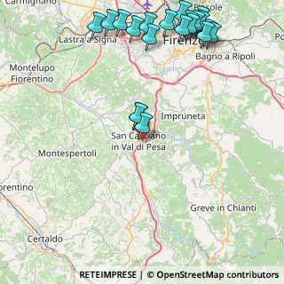 Mappa Via Salvo D'Acquisto, 50026 San Casciano In Val di Pesa FI, Italia (11.7615)
