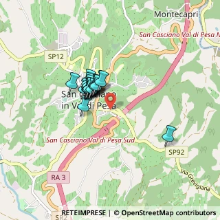 Mappa Via Salvo D'Acquisto, 50026 San Casciano In Val di Pesa FI, Italia (0.577)