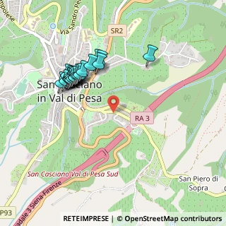 Mappa Via Salvo D'Acquisto, 50026 San Casciano In Val di Pesa FI, Italia (0.481)