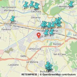 Mappa Via G. del Guerra, 56025 Pontedera PI, Italia (2.80158)
