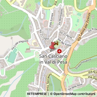 Mappa Via del Cassero, 11, 50026 San Casciano in Val di Pesa, Firenze (Toscana)