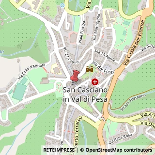 Mappa Via Roma, 37, 50026 San Casciano in Val di Pesa, Firenze (Toscana)