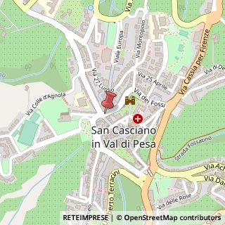 Mappa Via Roma, 60, 50026 San Casciano in Val di Pesa, Firenze (Toscana)